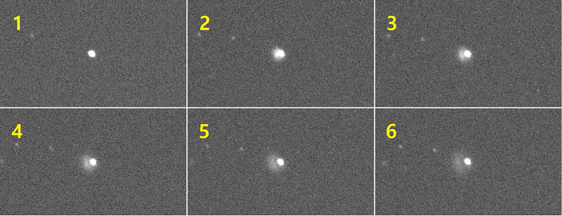 KASI OWL-Net captured NASA's DART Spacecraft crash Into Asteroid (2022.09.27)