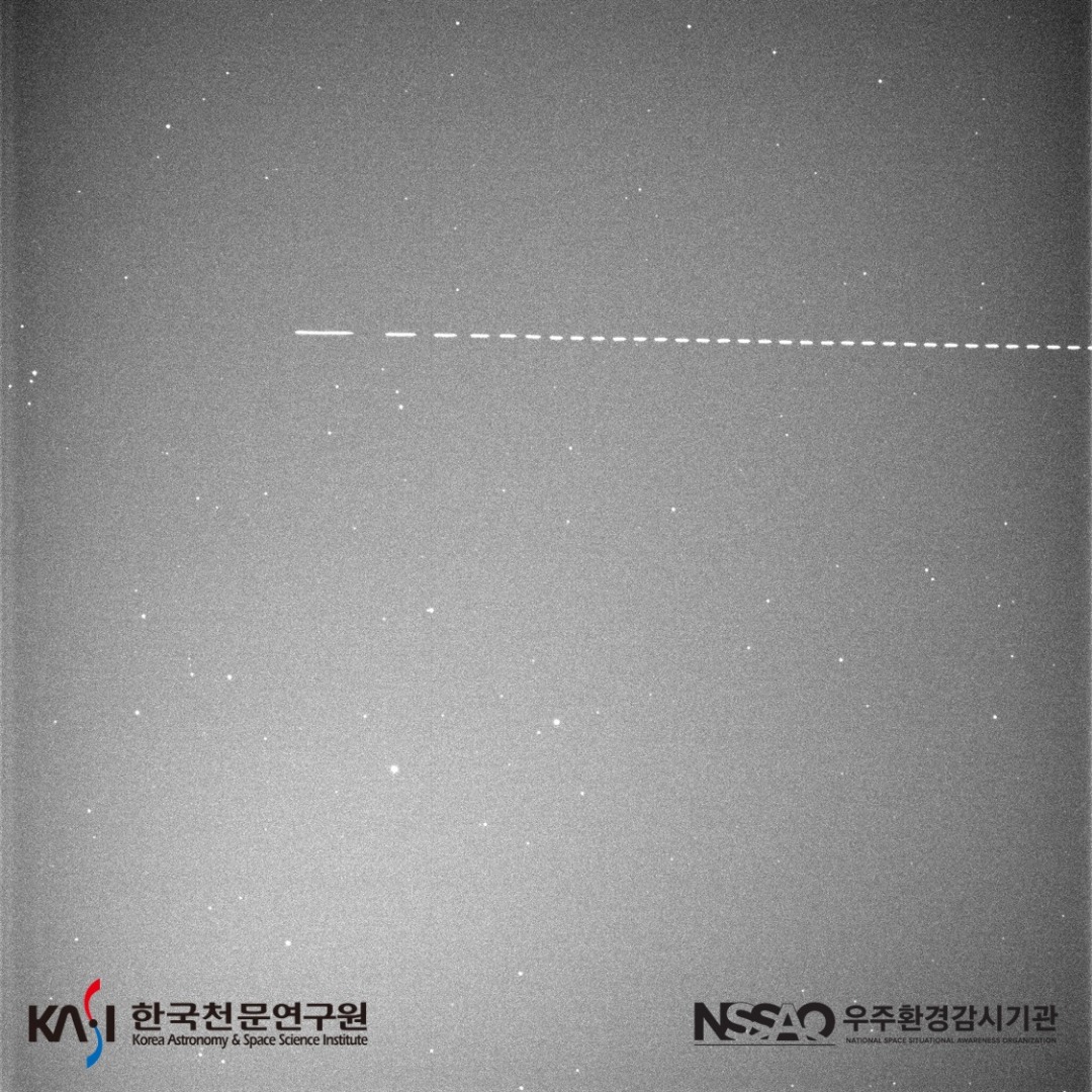 TIANGONG 1 tracking photo by OWL-Net (2018.03.30) 